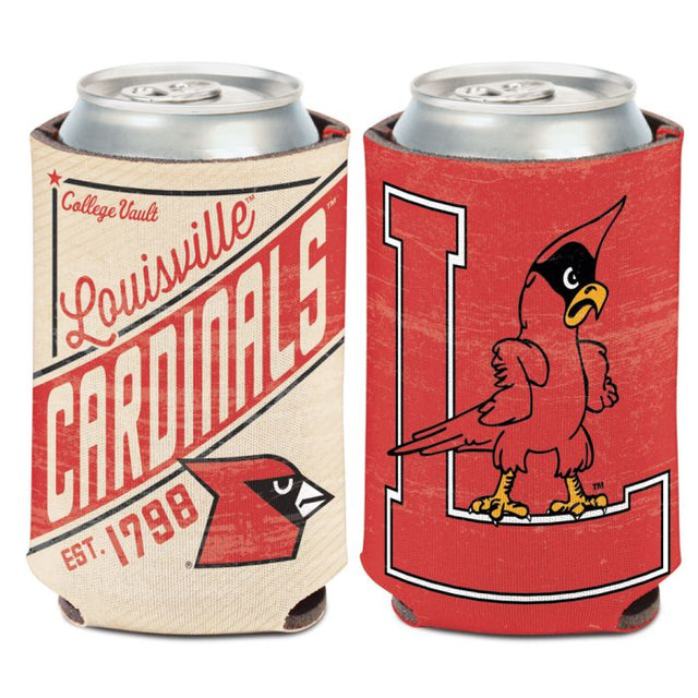 Louisville Cardinals /College Vault Can Cooler 12 oz.