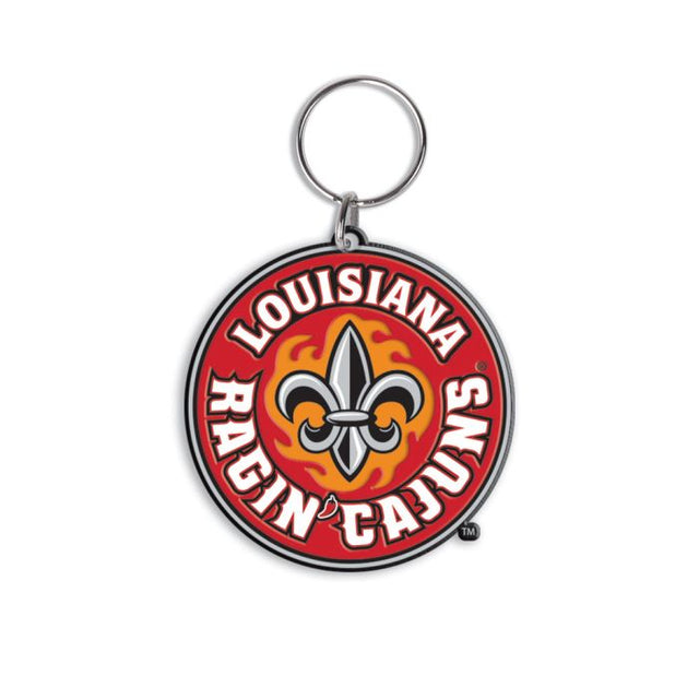 路易斯安那州 - Lafayette Ragin Cajuns Flex 钥匙圈