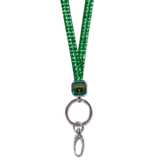 Baylor Bears Lanyards- Crystal Bling