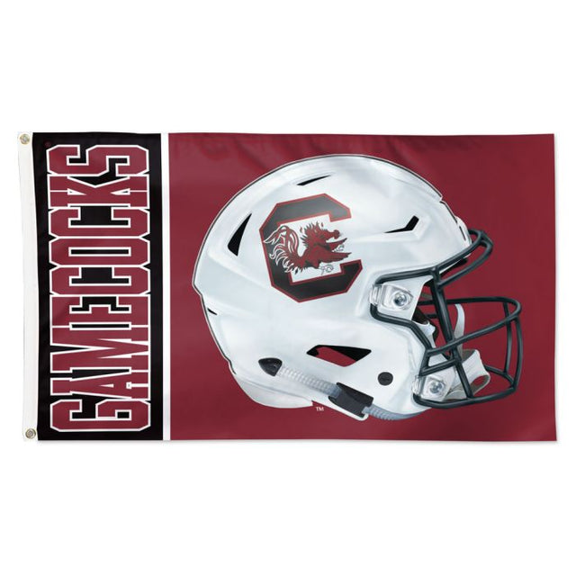 South Carolina Gamecocks HELMET Flag - Deluxe 3' X 5'