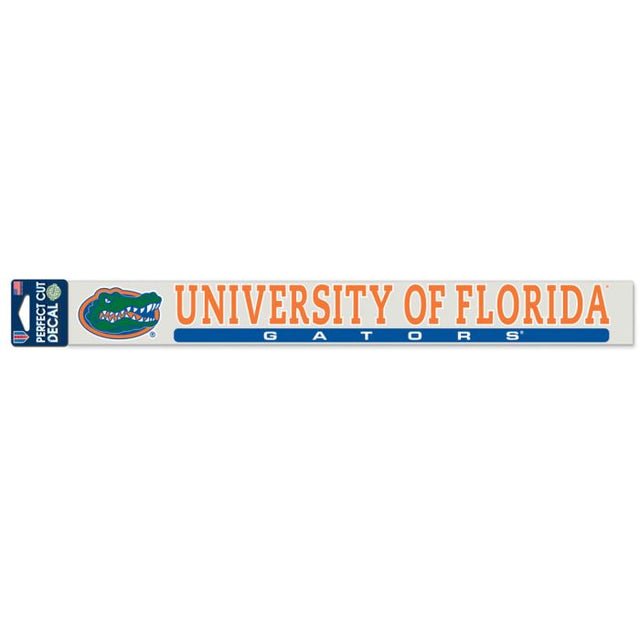 Florida Gators Perfect Cut Decals 2" x 17"