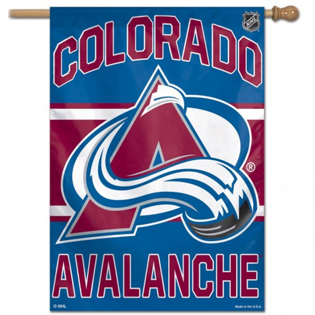 Pancarta vertical de 28 x 40 de Colorado Avalanche