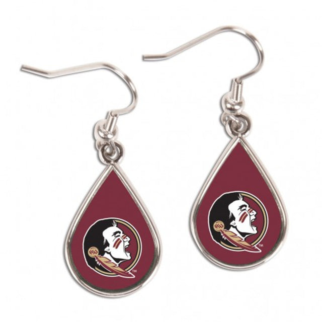 Pendientes estilo lágrima de los Florida State Seminoles