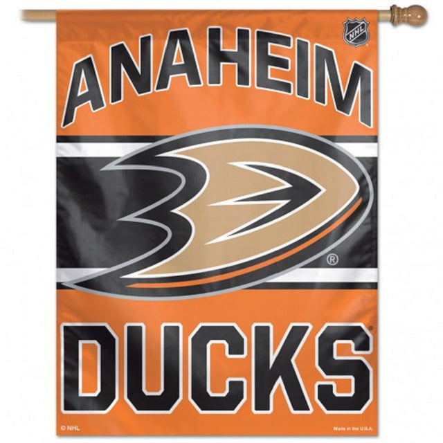 Bandera de los Anaheim Ducks de 27 x 37 pulgadas