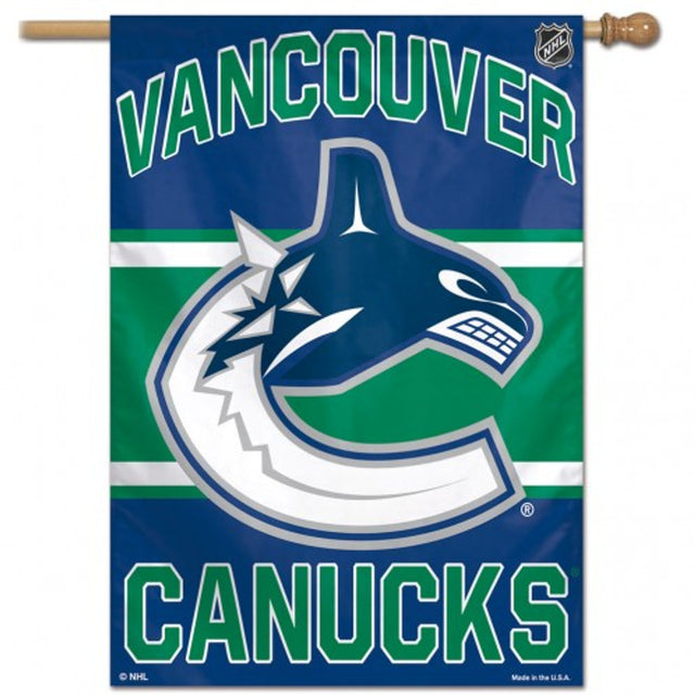 Vancouver Canucks Banner 28x40 Vertical