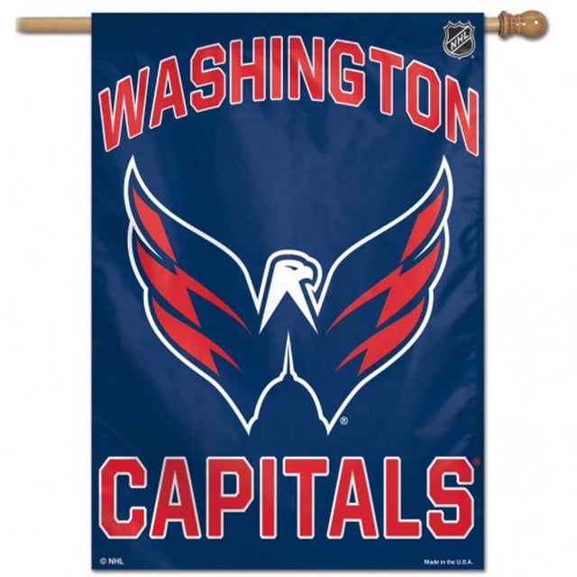 Banner vertical de Washington Capitals de 28 x 40 pulgadas