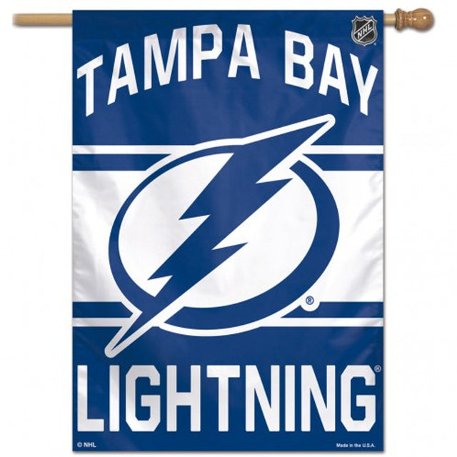 Pancarta vertical de Tampa Bay Lightning de 28 x 40 pulgadas