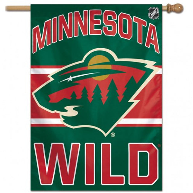 Bandera de Minnesota Wild de 28 x 40