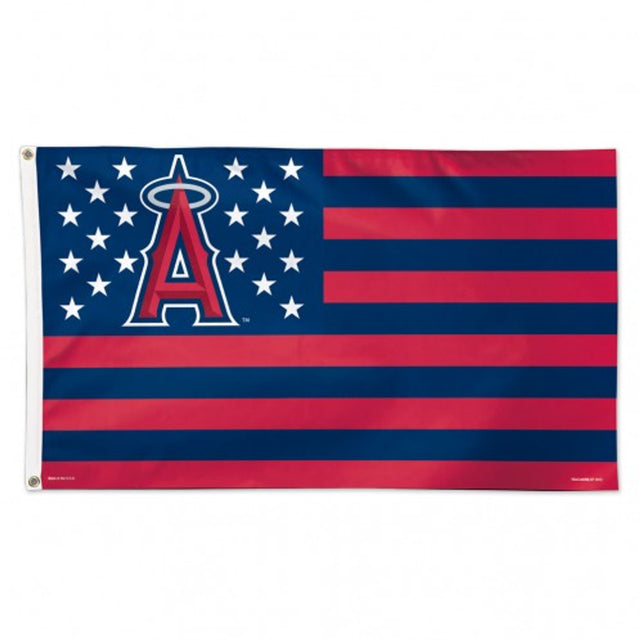 Los Angeles Angels Flag 3x5 Deluxe Style Stars and Stripes Design