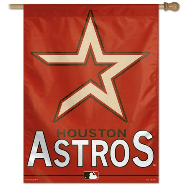 Banner vertical de los Astros de Houston de 28 x 40 pulgadas