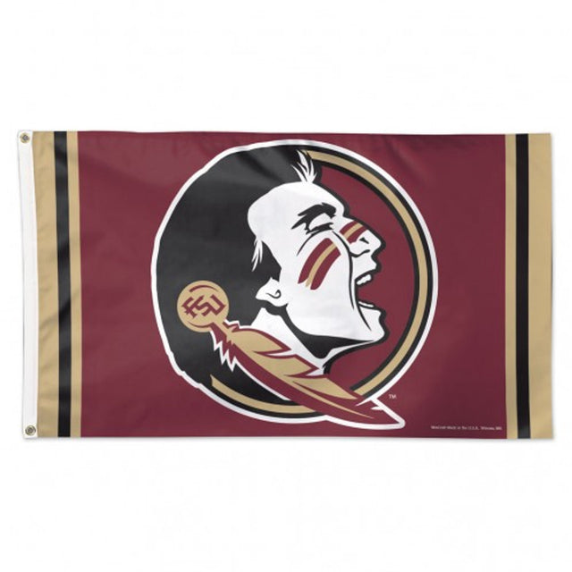 Bandera de lujo de 3 x 5 de los Seminoles del estado de Florida WinCraft