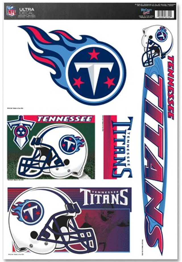 Calcomanía de los Tennessee Titans de 11 x 17 pulgadas