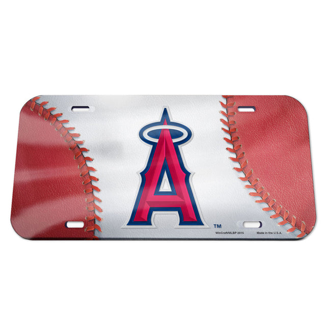 Matrícula de Los Angeles Angels - Espejo de cristal - Logotipo