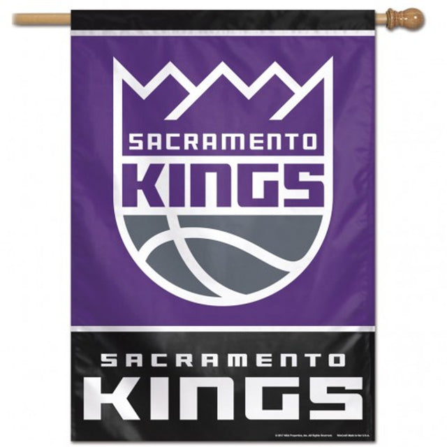 Sacramento Kings Banner 28x40 Vertical