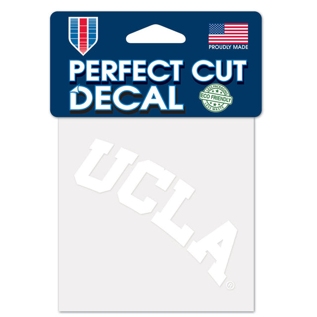 UCLA Bruins Decal 4x4 Perfect Cut White