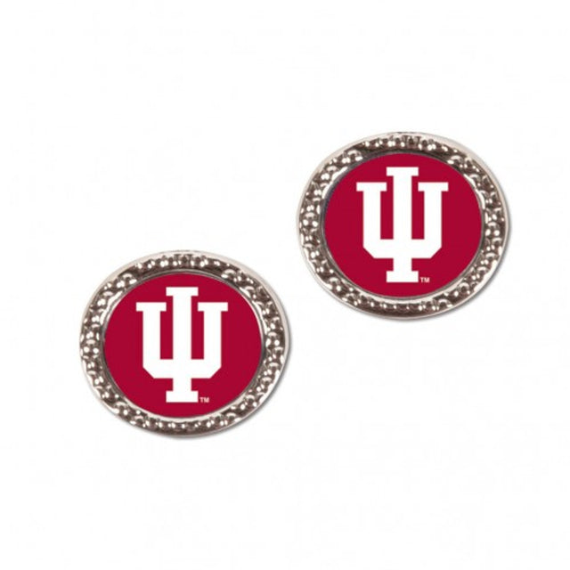 Pendientes de los Indiana Hoosiers con diseño de poste