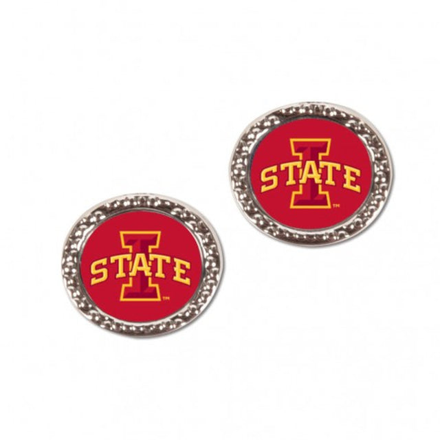 Pendientes estilo poste de los ciclones de Iowa State