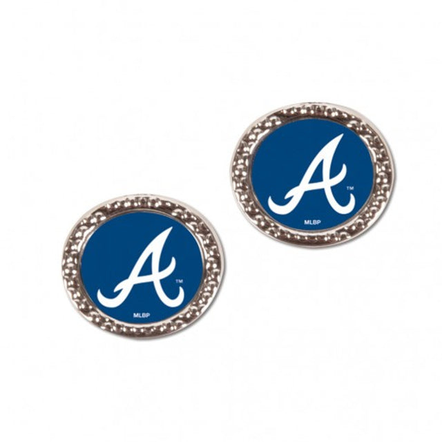 Atlanta Braves Earrings Post Style