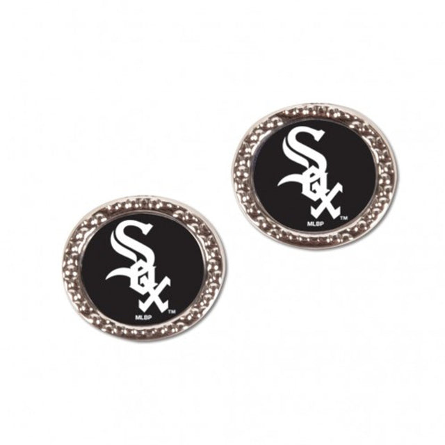 Pendientes estilo poste de los Chicago White Sox