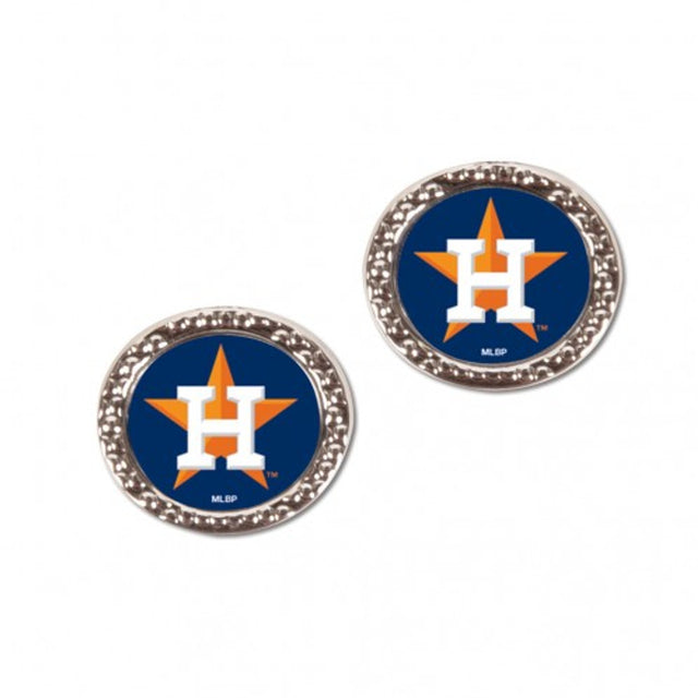 Pendientes estilo poste de los Houston Astros