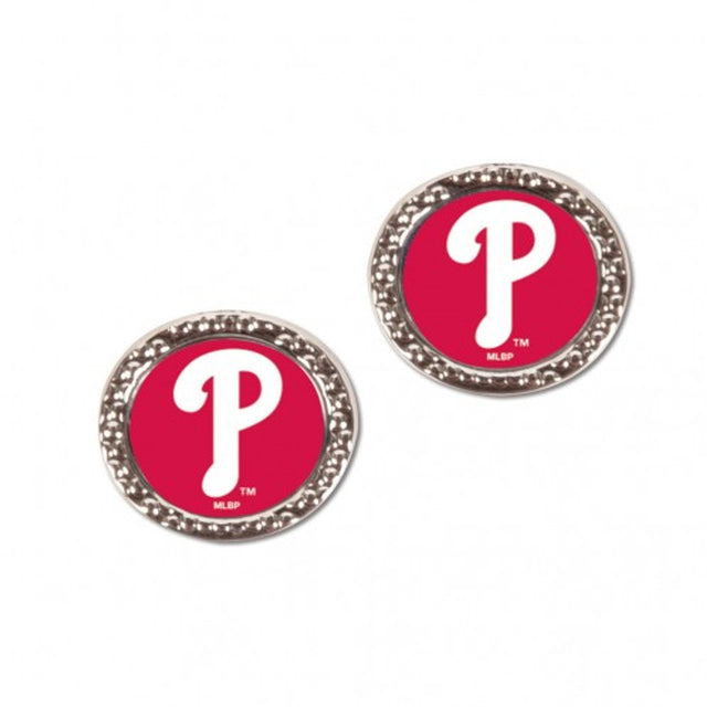 Pendientes estilo poste de los Philadelphia Phillies