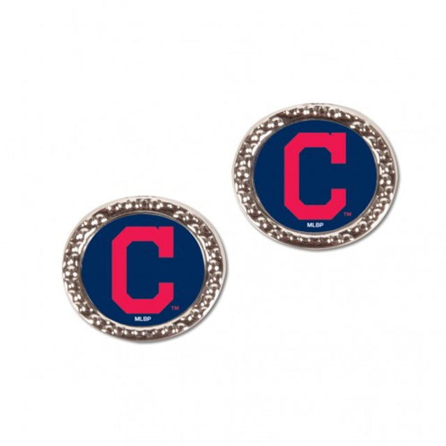 Pendientes estilo poste de los Cleveland Indians