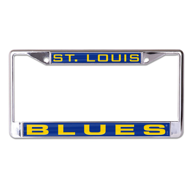 St. Louis Blues License Plate Frame Inlaid Style