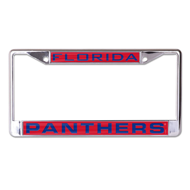 Florida Panthers License Plate Frame - Inlaid