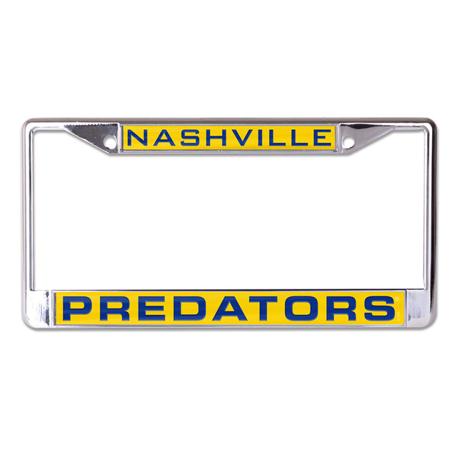 Nashville Predators License Plate Frame - Inlaid