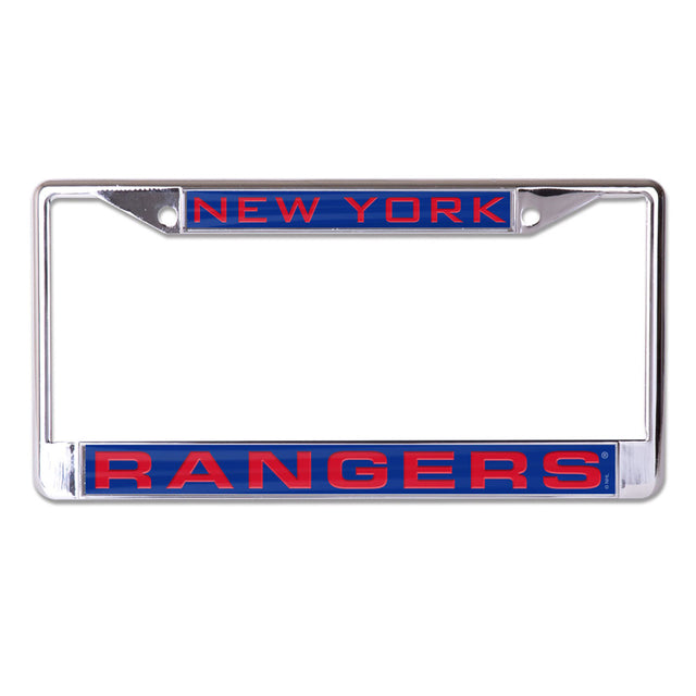 New York Rangers License Plate Frame - Inlaid