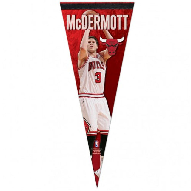 Chicago Bulls Pennant 12x30 Premium Style Doug McDermott Design