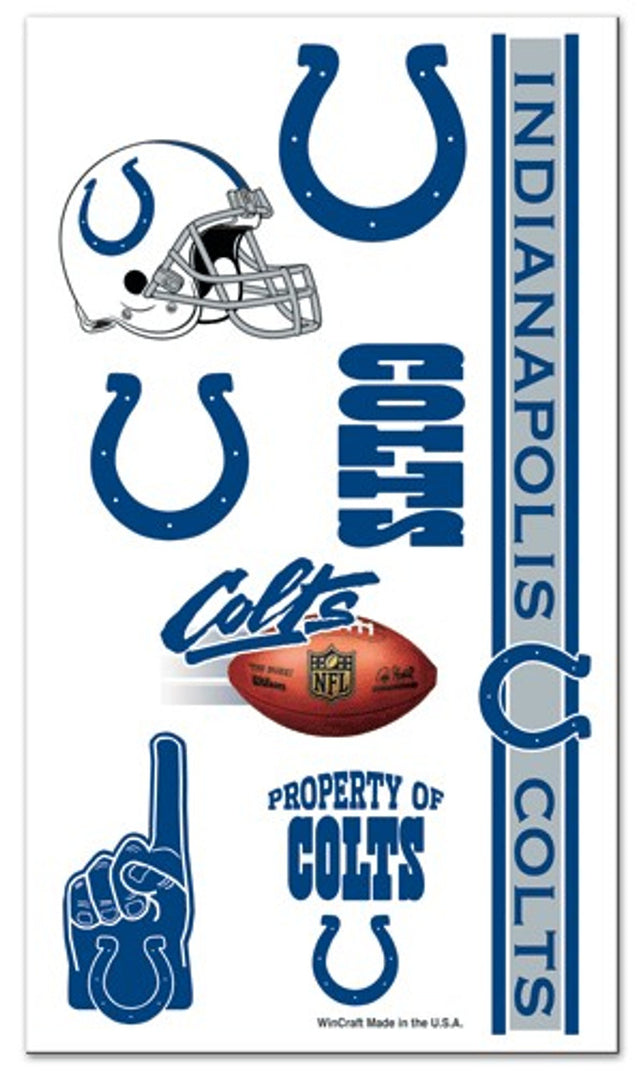 Indianapolis Colts Temporary Tattoos