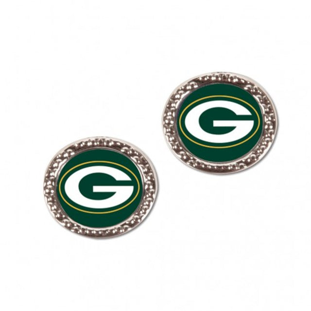 Pendientes estilo poste de los Green Bay Packers