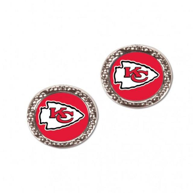 Pendientes estilo poste de los Kansas City Chiefs