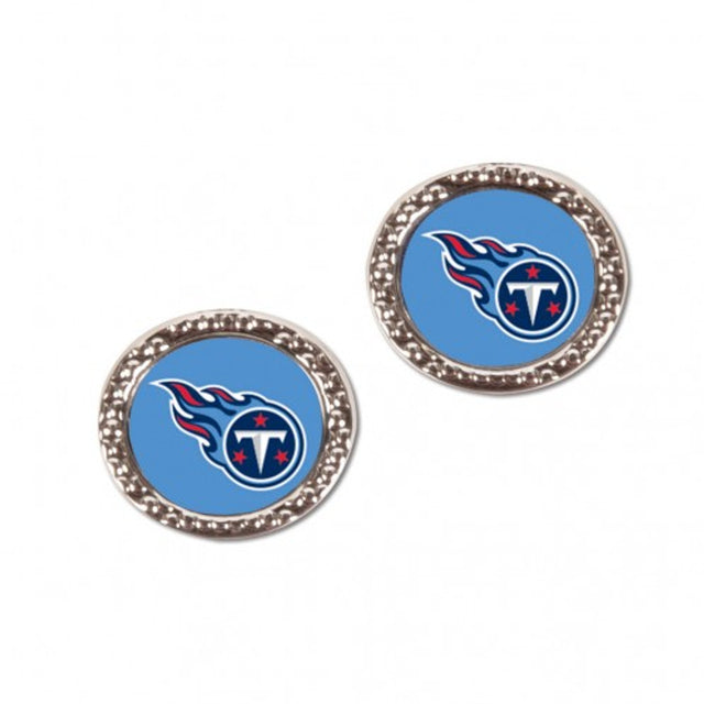 Pendientes estilo poste de los Tennessee Titans