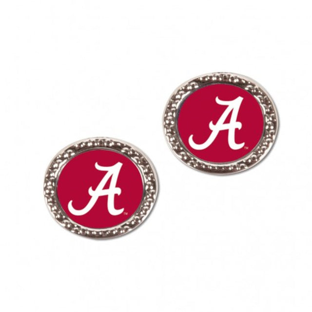 Pendientes estilo poste Alabama Crimson Tide