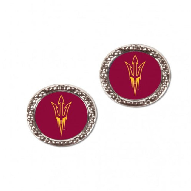 Pendientes estilo poste de los Arizona State Sun Devils