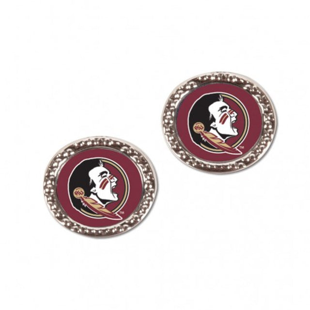 Pendientes estilo poste de los Florida State Seminoles