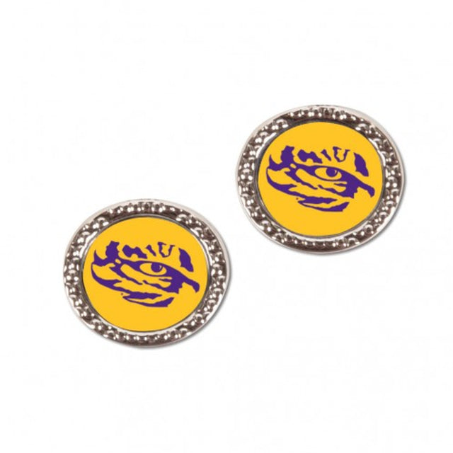 Pendientes estilo poste de los LSU Tigers