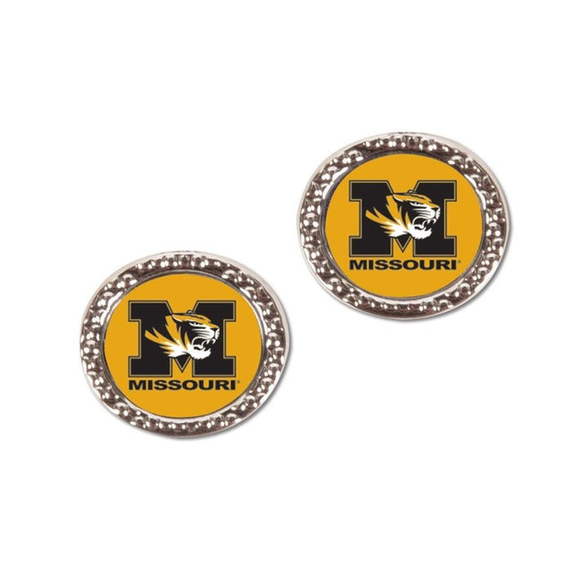 Pendientes estilo poste de los Missouri Tigers