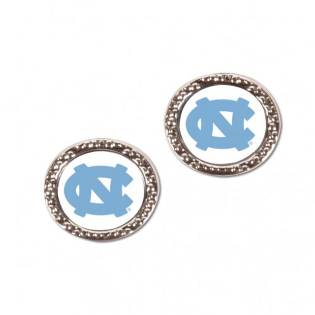 Pendientes estilo poste de los Tar Heels de Carolina del Norte