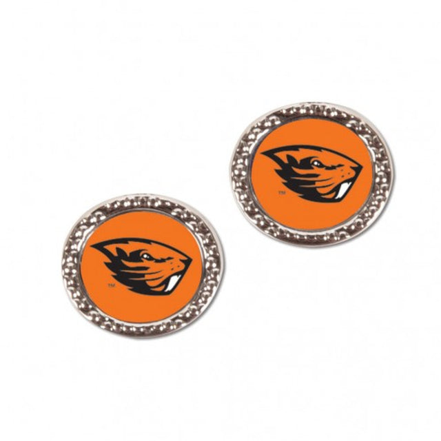 Pendientes estilo poste de los Oregon State Beavers