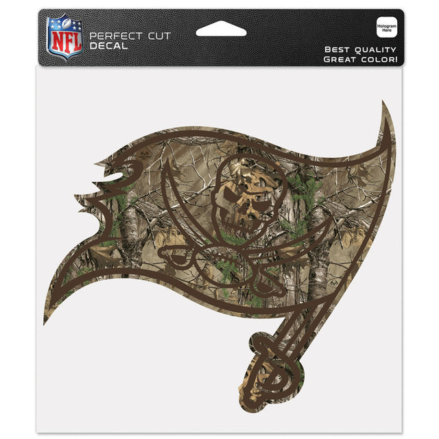 Tampa Bay Buccaneers Decal 8x8 Perfect Cut Camo