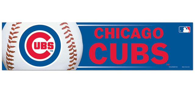 Pegatina para el parachoques de los Chicago Cubs