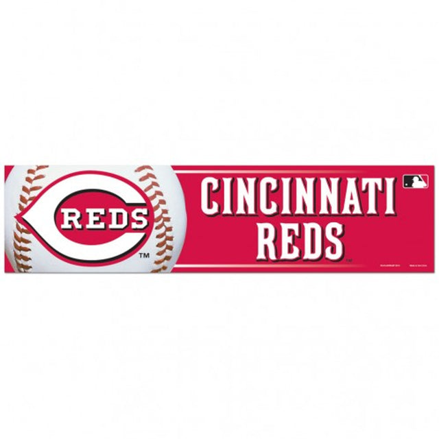 Pegatina para el parachoques de los Cincinnati Reds