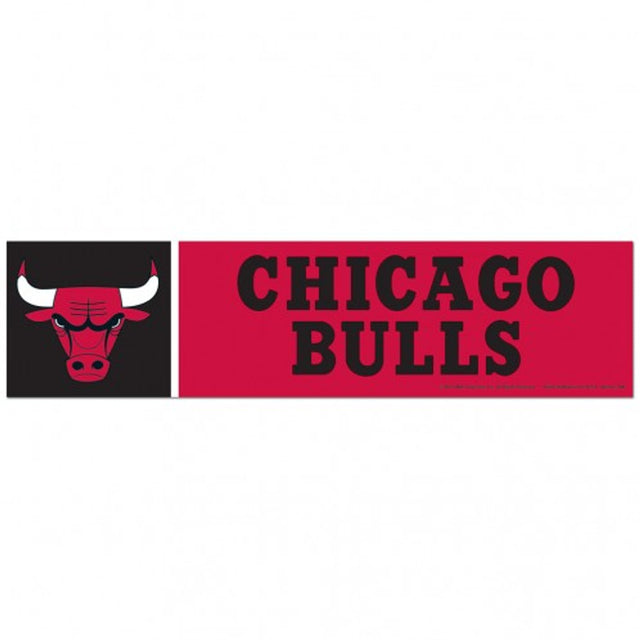 Chicago Bulls Bumper Sticker - WinCraft