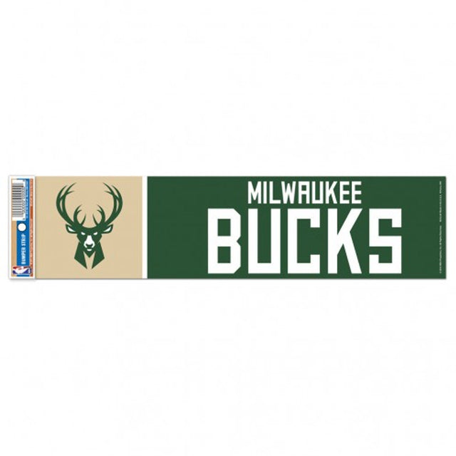 Pegatina para el parachoques de los Milwaukee Bucks