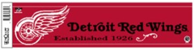 Detroit Red Wings Bumper Sticker