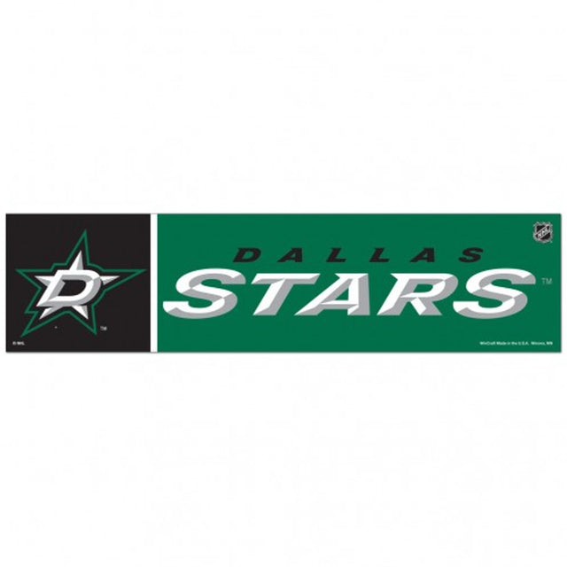 Dallas Stars Decal 3x12 Bumper Strip Style