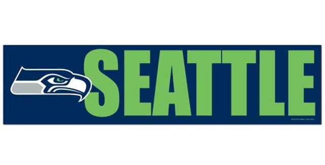 Seattle Seahawks Decal Bumper Sticker